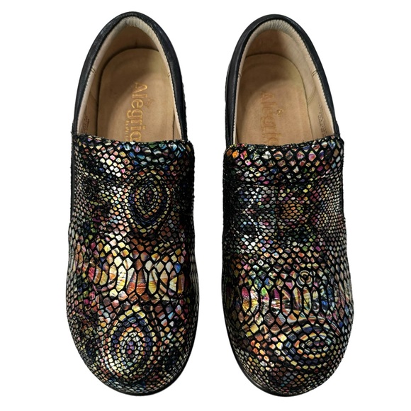 Alegria Eryn Show Stopper Wedge Clogs Size 38/ US 8-8.5 - Picture 4 of 16